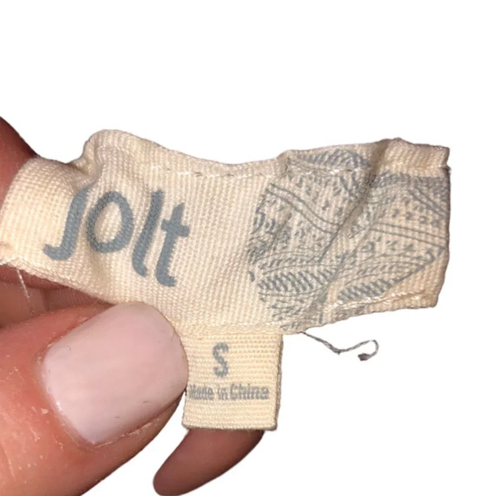jolt wine eggplant vegan leather wrap paper bag skirt S 27